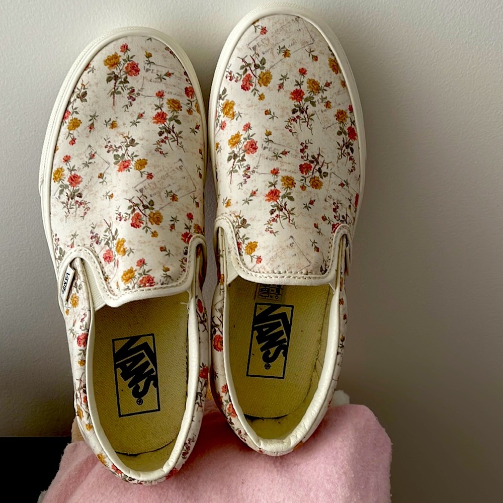 Brand new slip on vintage Vans, never worn